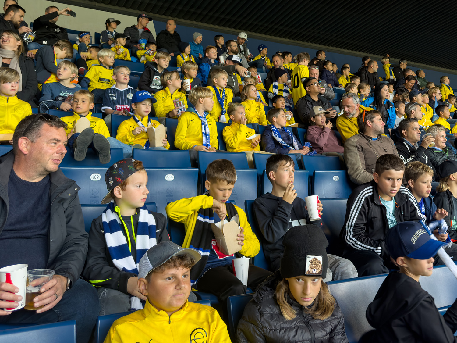 Zum diesjährigen Jubiläum zu Gast beim FC Luzern